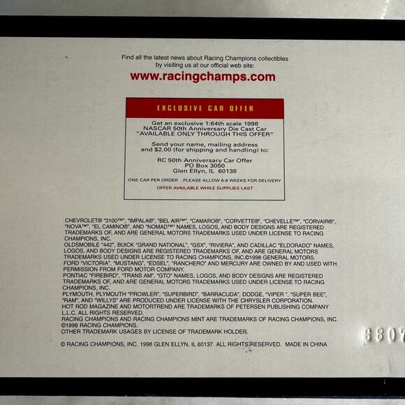 Racing Champions 24K Gold Plated Hot Rod Reflections In Gold 1:24 (1 of 4998) - Picture 6 of 11